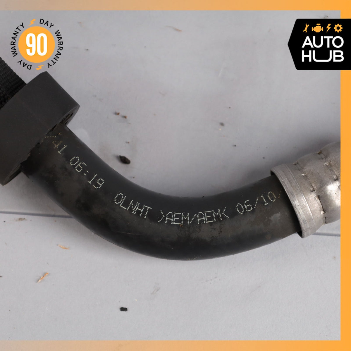 07-11 Mercedes W164 ML63 Engine Right Oil Cooler Hose Line Pipe 1561800182 OEM - photo 10