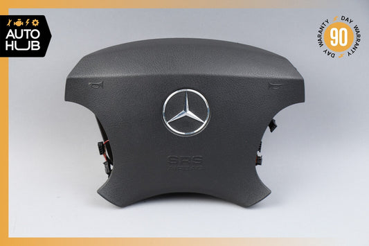 00-06 Mercedes W220 S430 CL500 Steering Wheel Air Bag Black 2204602498 OEM - photo 1