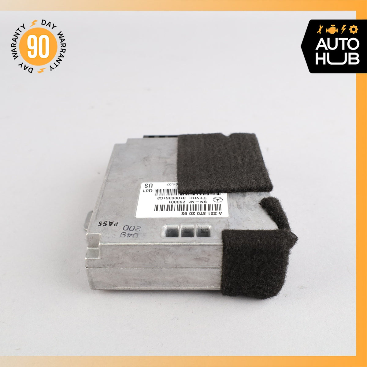 07-14 Mercedes W221 S63 CL550 Voice Language Communication Control Module OEM - photo 4
