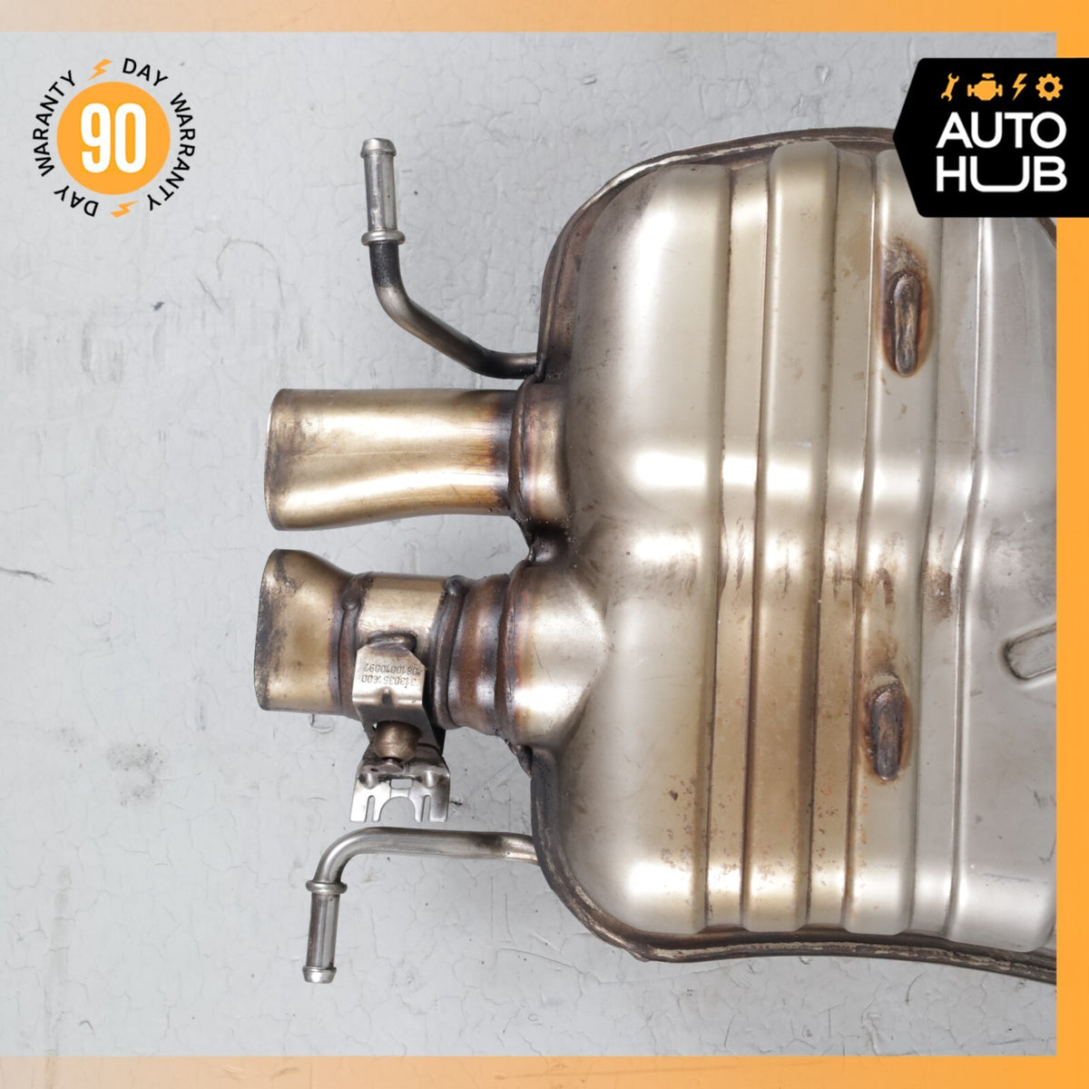 Bentley Continental GTC Speed Exhaust Muffler Mufflers Right & Left Set OEM 83k - photo 2