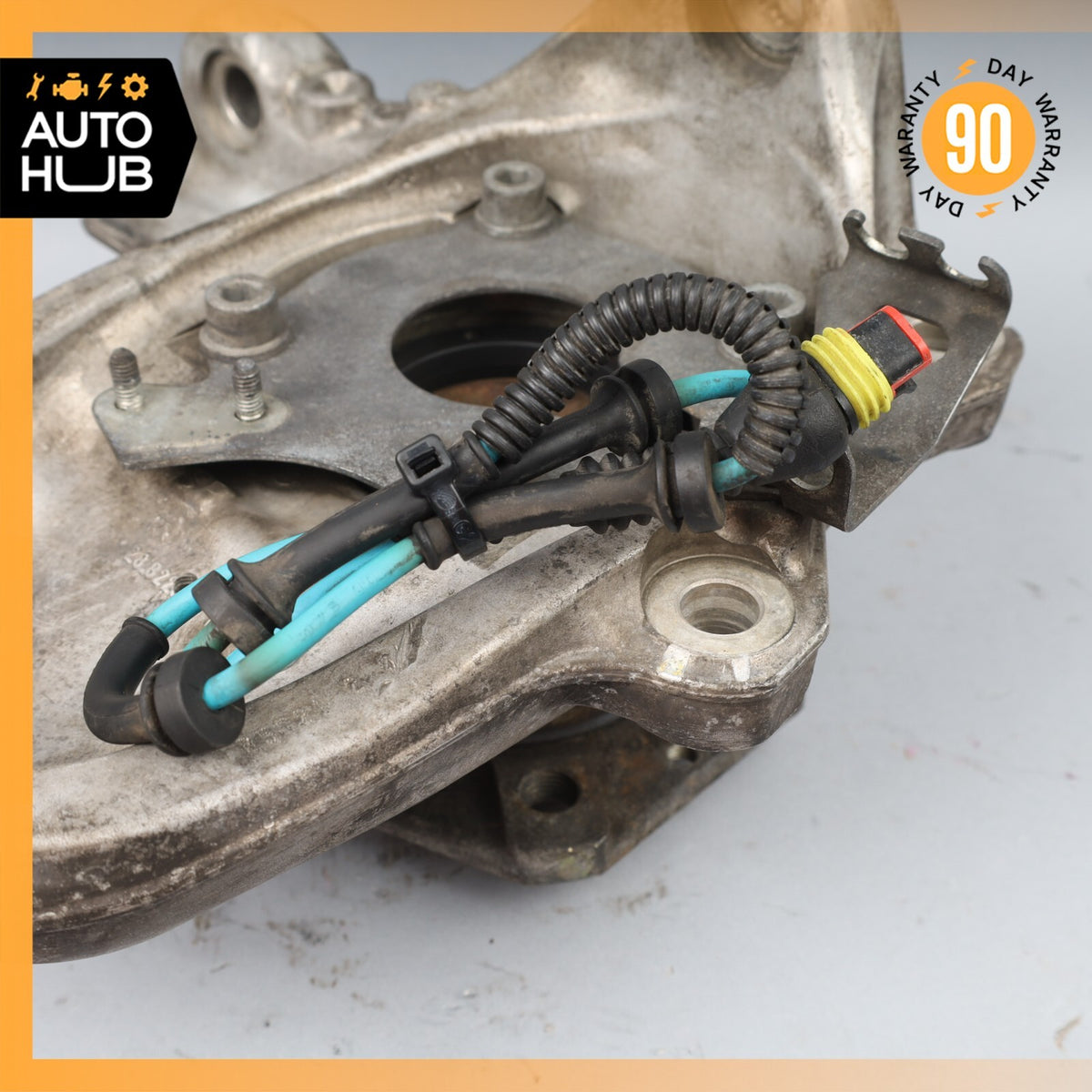 03-10 Maserati Quattroporte M139 Front Right Side Spindle Knuckle Hub OEM - photo 13