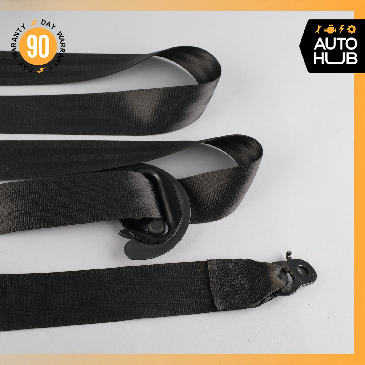 11-18 Porsche Cayenne 958 Rear Left Seatbelt Seat Belt Black 95880305110 OEM - photo 11