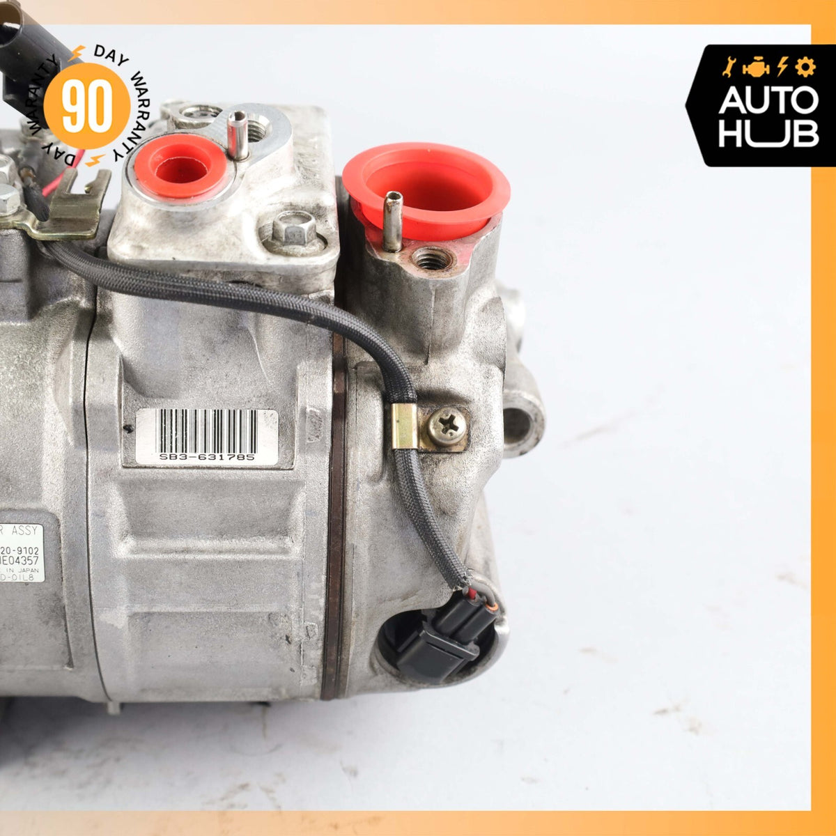 03-06 Mercedes R230 SL500 SL55 AC A/C Air Conditioning Compressor 0012300211 OEM - photo 5