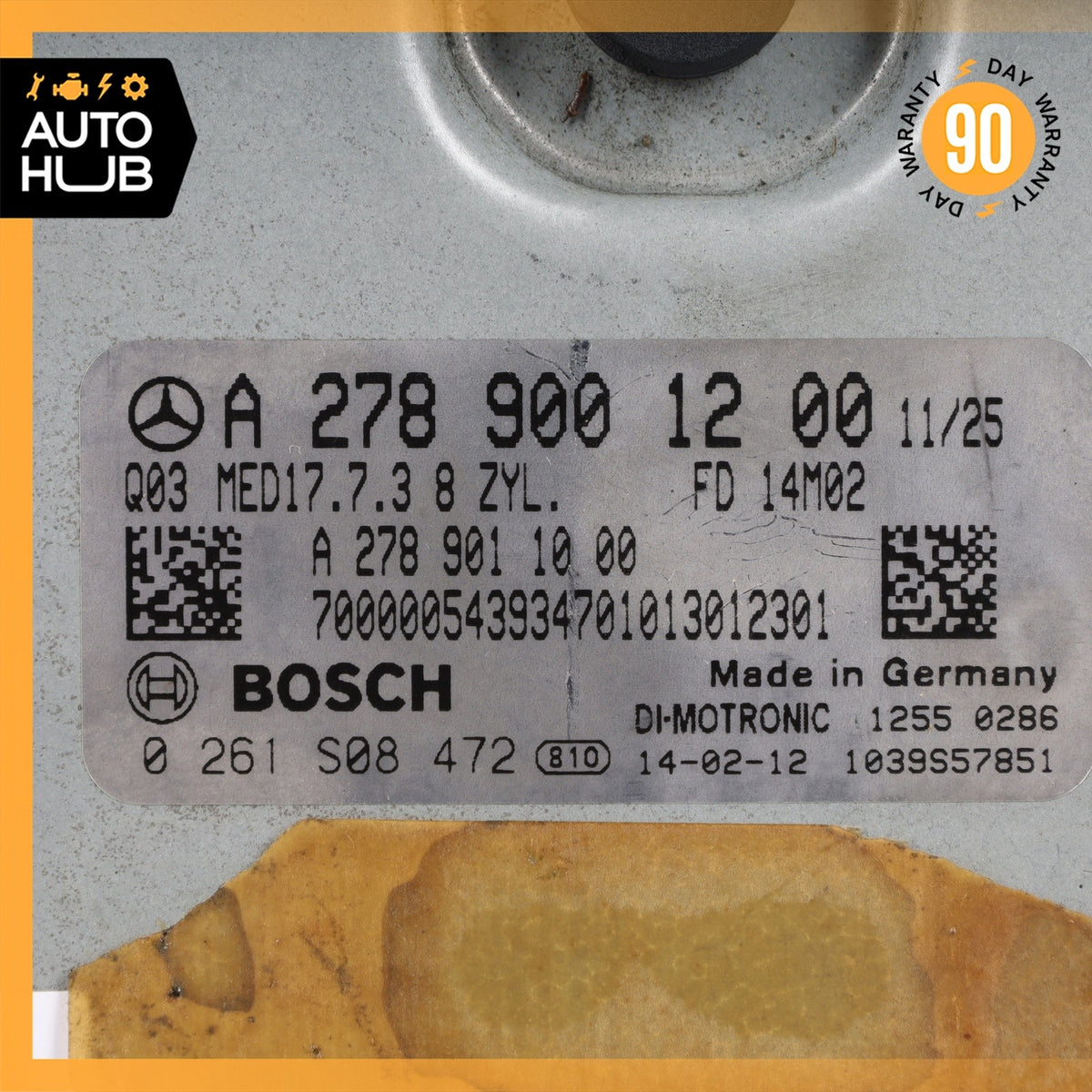 14-17 Mercedes W222 S550 S63 AMG ECU Engine Control Module Unit OEM - photo 8