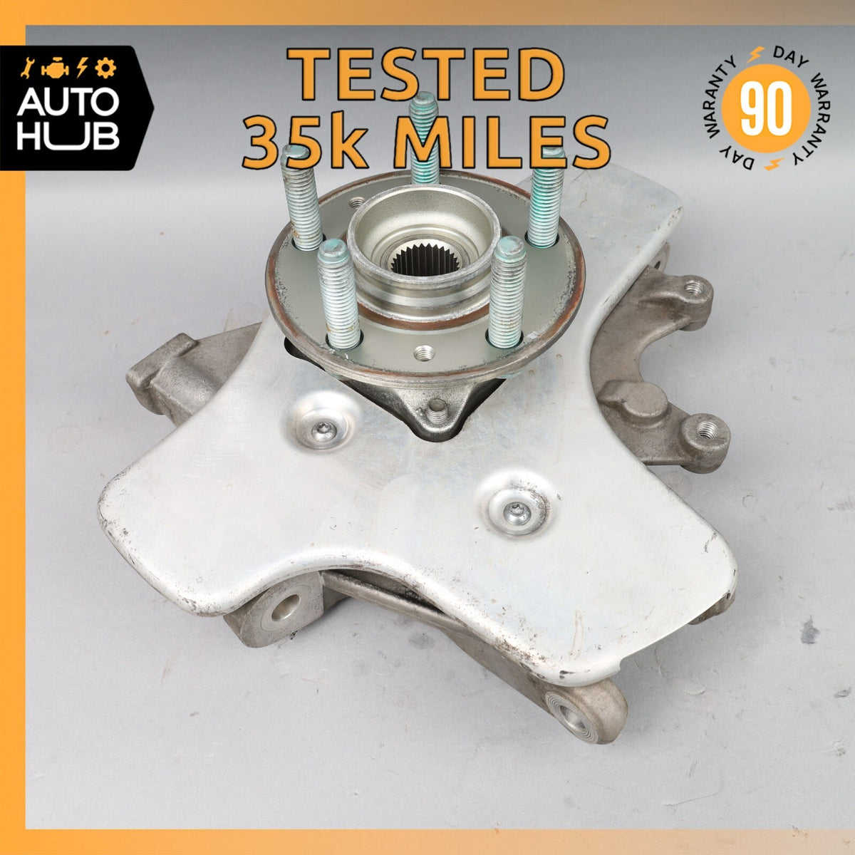 13-16 Aston Martin DB9 Rear Left Driver Side Spindle Knuckle Hub OEM 35k - photo 1