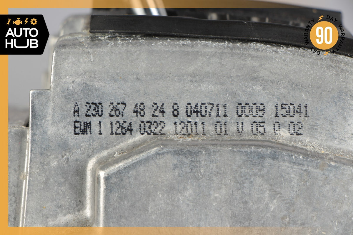Mercedes R230 SL500 ECU Engine Computer EIS Ignition Switch Key Shifter Set OEM - photo 12