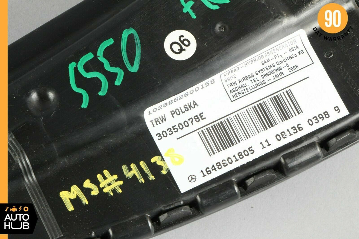 Mercedes W221 S550 CL550 R350 Front Right Passenger Side Seat Airbag SRS OEM - photo 9