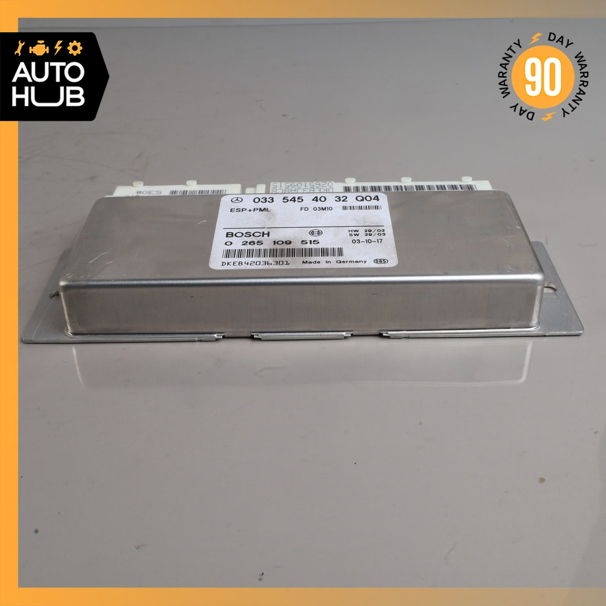 03-06 Mercedes W211 E320 SL55 SL500 ABS Anti Lock Brake Control Module ESP OEM - photo 5