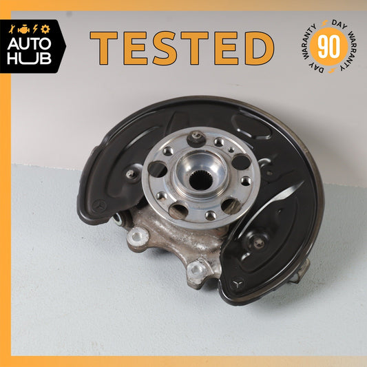 15-20 Mercedes W205 C300 C350e Rear Left Side Spindle Knuckle Hub OEM - photo 1