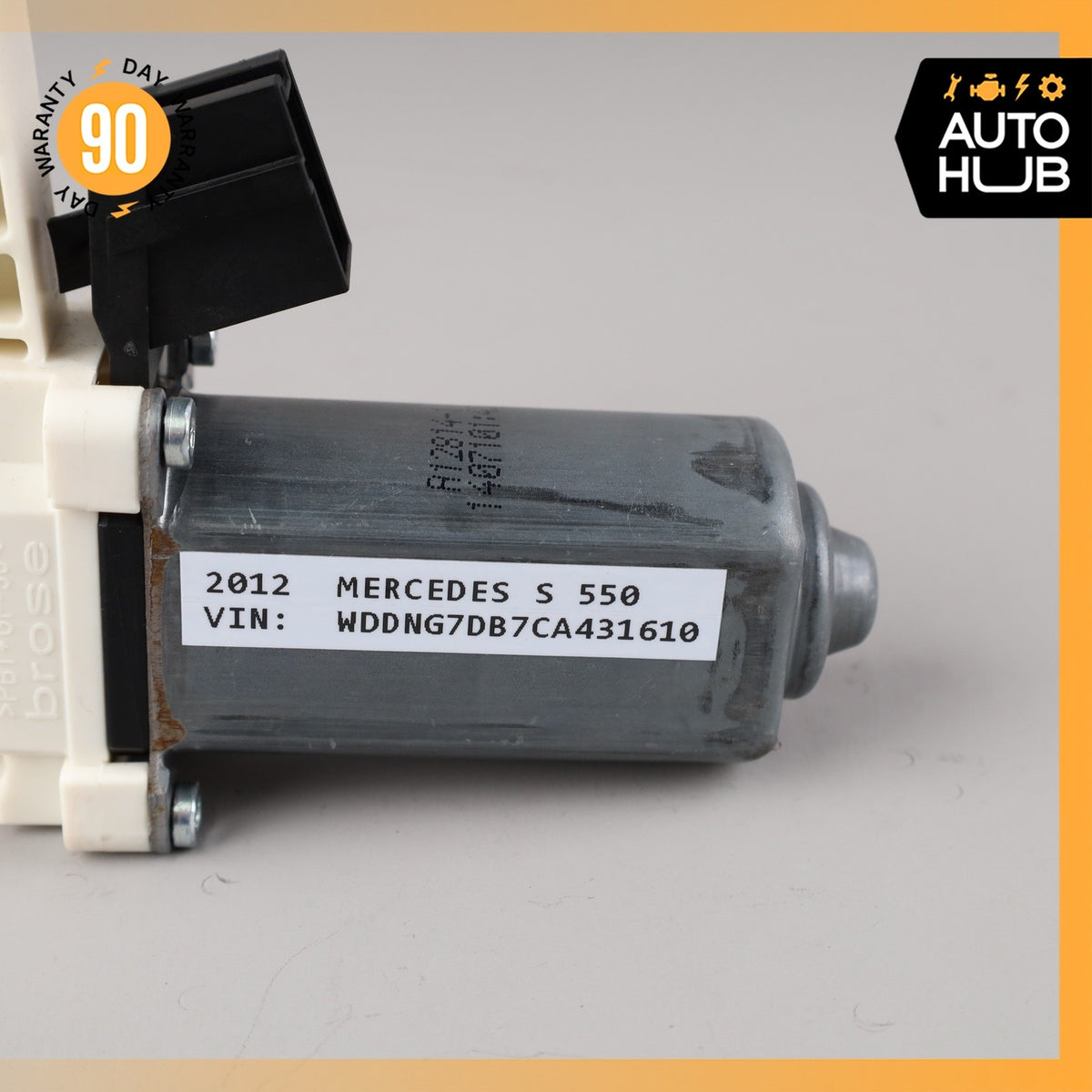 07-13 Mercedes W221 S550 S400 S350 Window Regulator Motor Front Right Side OEM - photo 2