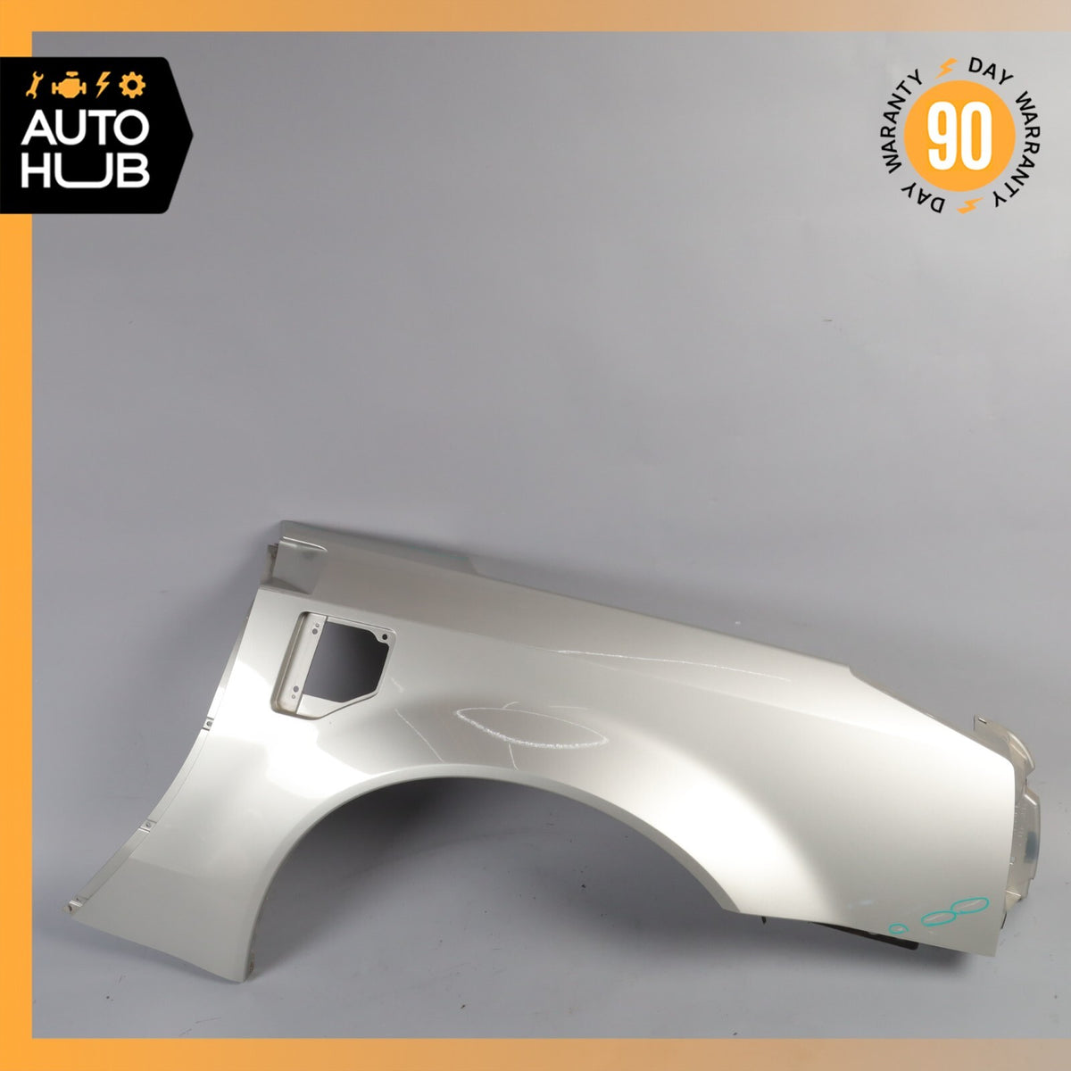 04-09 Cadillac XLR Quarter Panel Rear Left Driver Side Silver 10355380 OEM 69k - photo 2