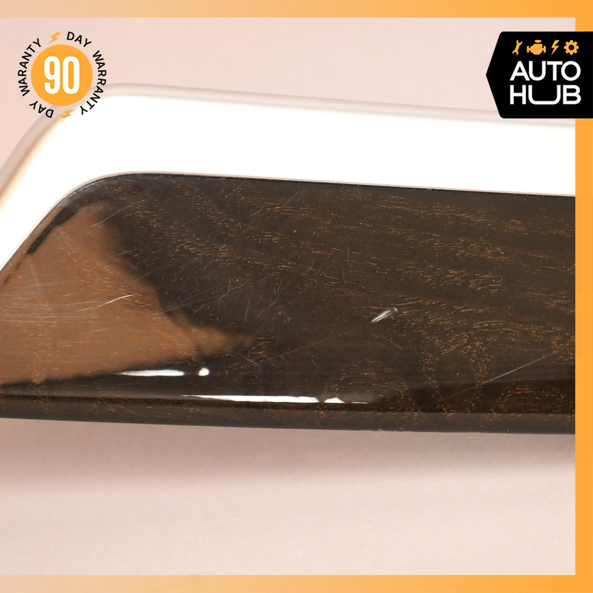 11-16 BMW F10 535i 528i 550i Front Left Side Door Trim Wood OEM - photo 5