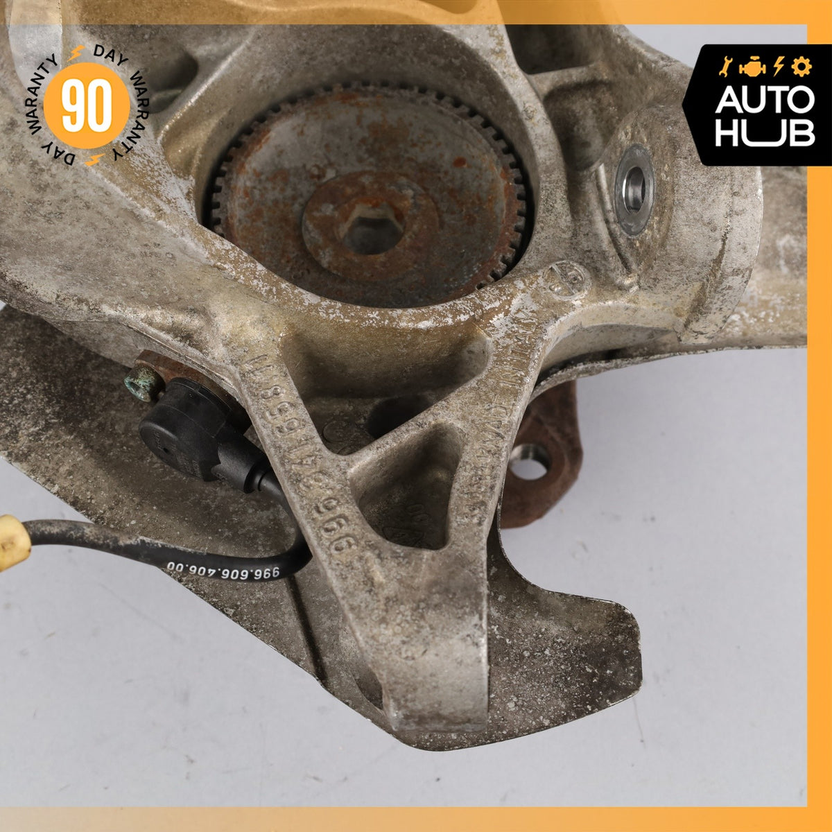Porsche Boxster 986 Front Right Spindle Knuckle Hub 99634165811 OEM - photo 10