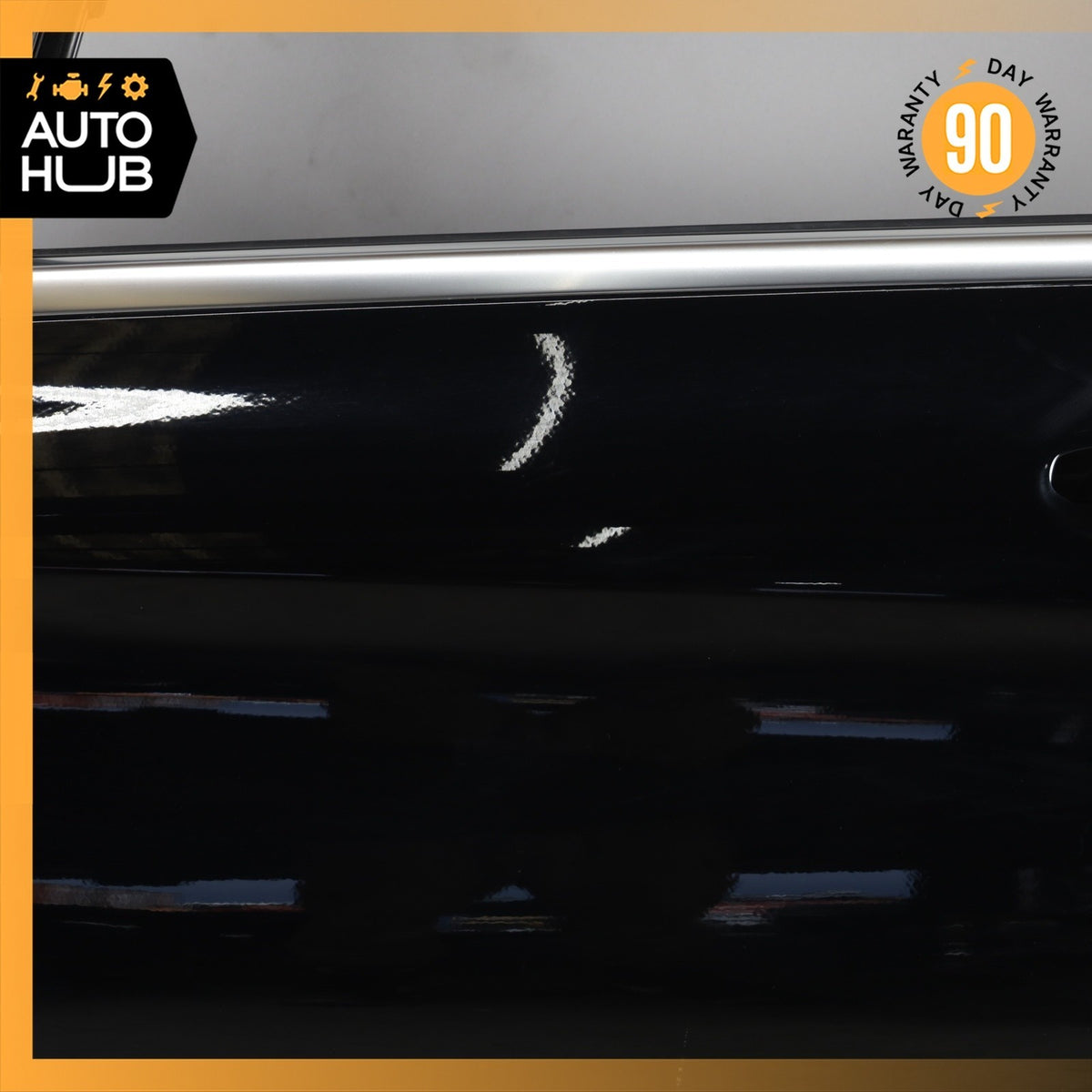 15-21 Mercedes W205 C300 C350e C400 C450 AMG Left Side Door Shell Black OEM 74k - photo 7