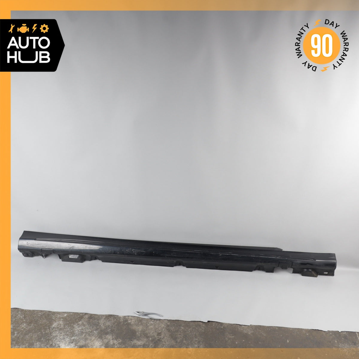 15-21 Mercedes W205 C300 C400 Sedan Sport AMG Right Rocker Panel Side Skirt OEM - photo 1