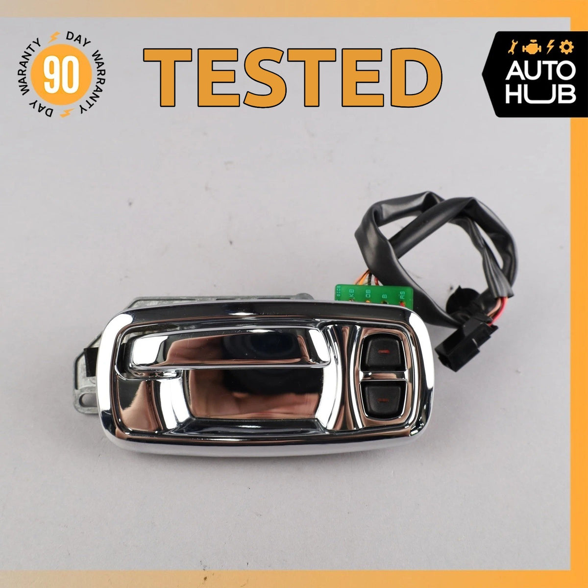 00-09 Bentley Arnage Front Right Interior Door Release Handle w/ Switch OEM - photo 1