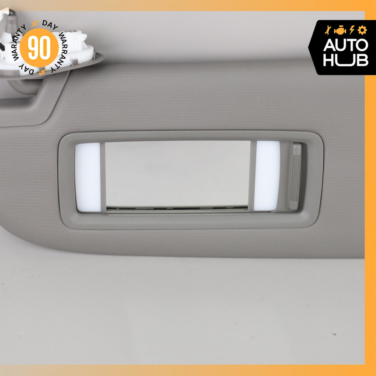 10-16 Porsche Panamera 970 Left Driver Side Sun Visor Sunvisor Gray OEM - photo 8