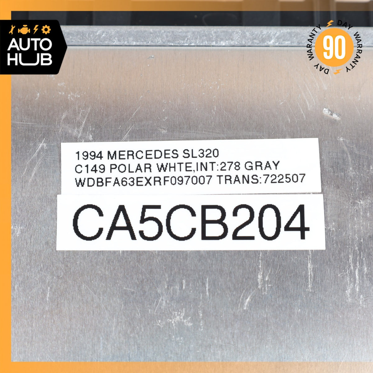 94-95 Mercedes R129 SL320 General Control Module Unit 0145450832 OEM - photo 10