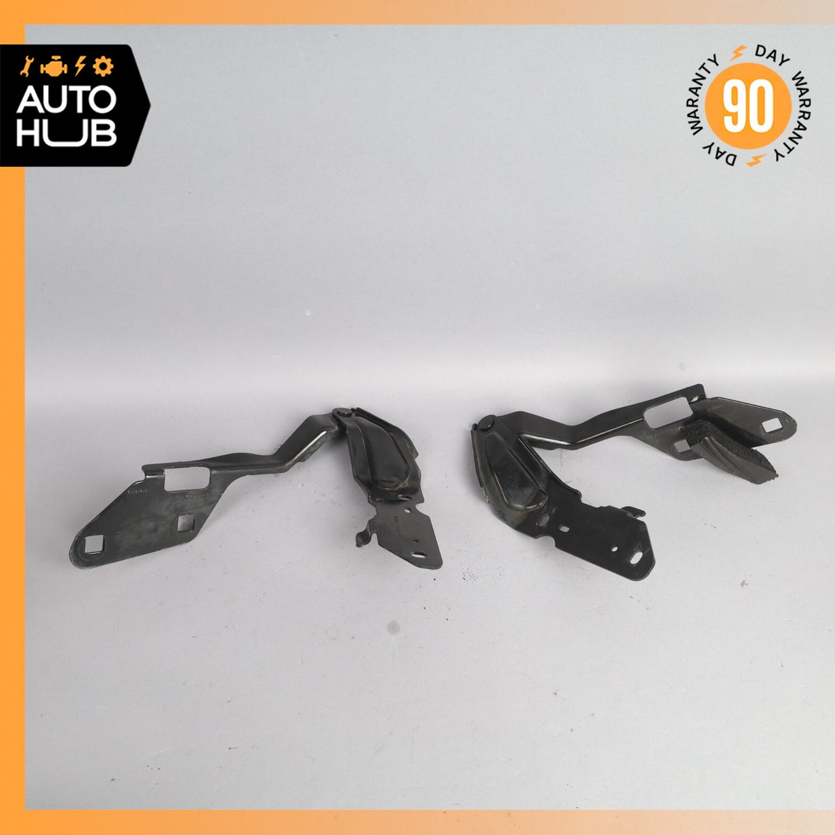 04-09 Cadillac XLR Hood Hinge Bracket Left and Right Side Set OEM - photo 1