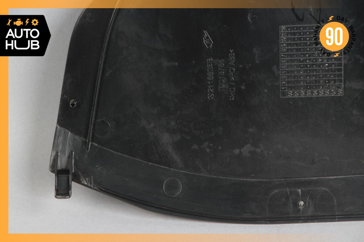 07-09 Mercedes W211 E63 AMG E350 E320 Right Dashboard Trim Cover Panel Black OEM - photo 8