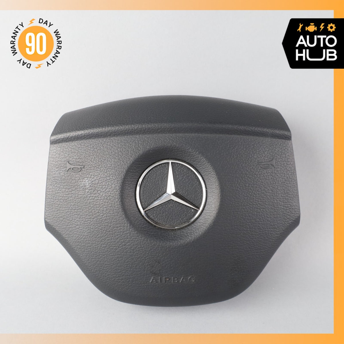 06-08 Mercedes W164 ML63 GL450 Driver Steering Wheel Airbag Air Bag Black OEM - photo 1