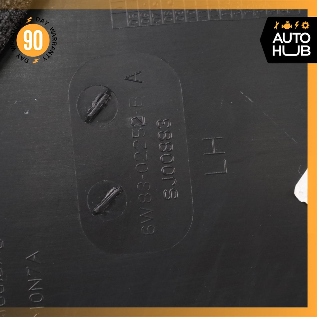 Jaguar X152 F-Type Left Side Water Baffle Cowl Engine Cover Panel OEM - photo 11