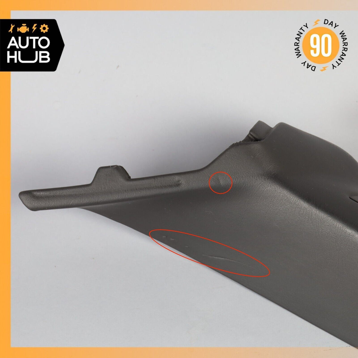 04-08 Cadillac XLR A Pillar Panel Trim Cover Left Driver Side Black 15266984 OEM - photo 6