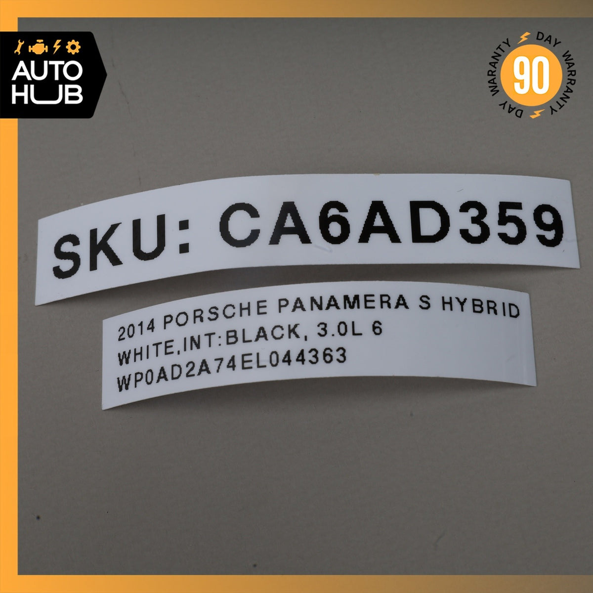 14-16 Porsche Panamera 970 E-Hybrid ABS Hydraulic Pump Control Module OEM 51k - photo 11
