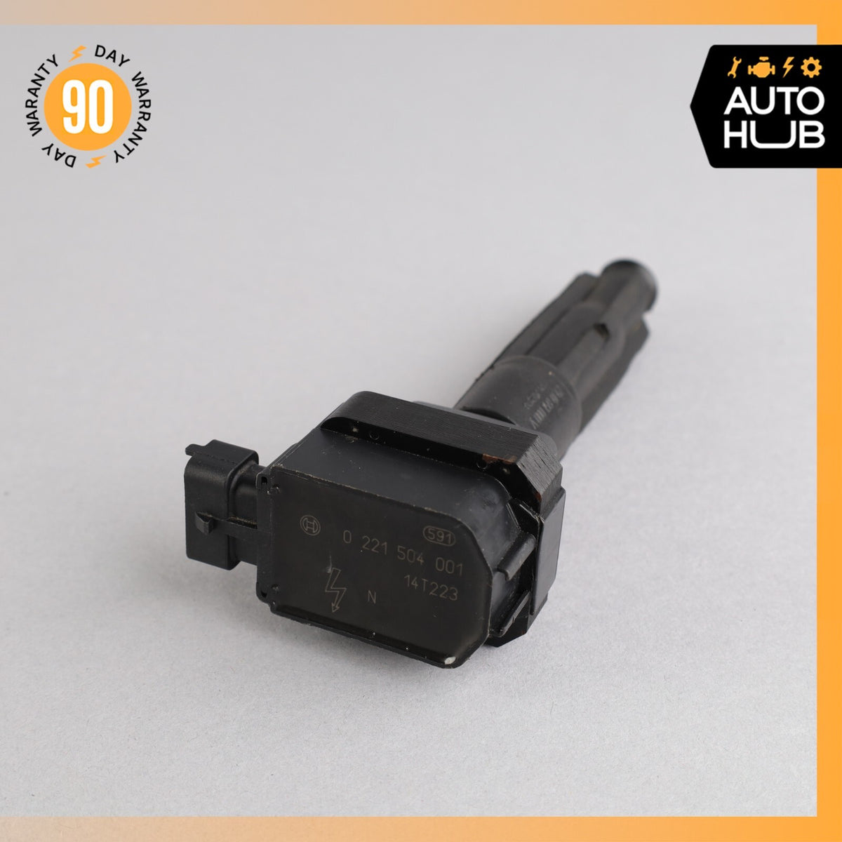 Mercedes R129 SL500 S500 S420 Spark Plug Ignition Coil w/ Boot 0001587203 OEM - photo 1