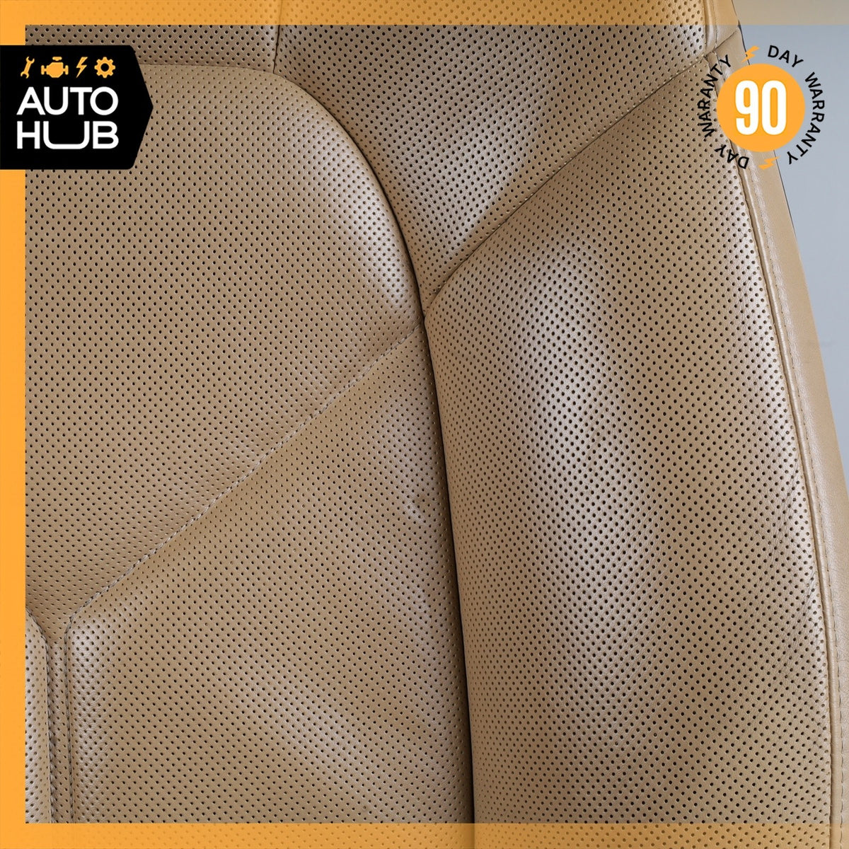 11-18 Porsche Cayenne 958 Front Right Side Seat Upper Cushion Leather OEM - photo 6