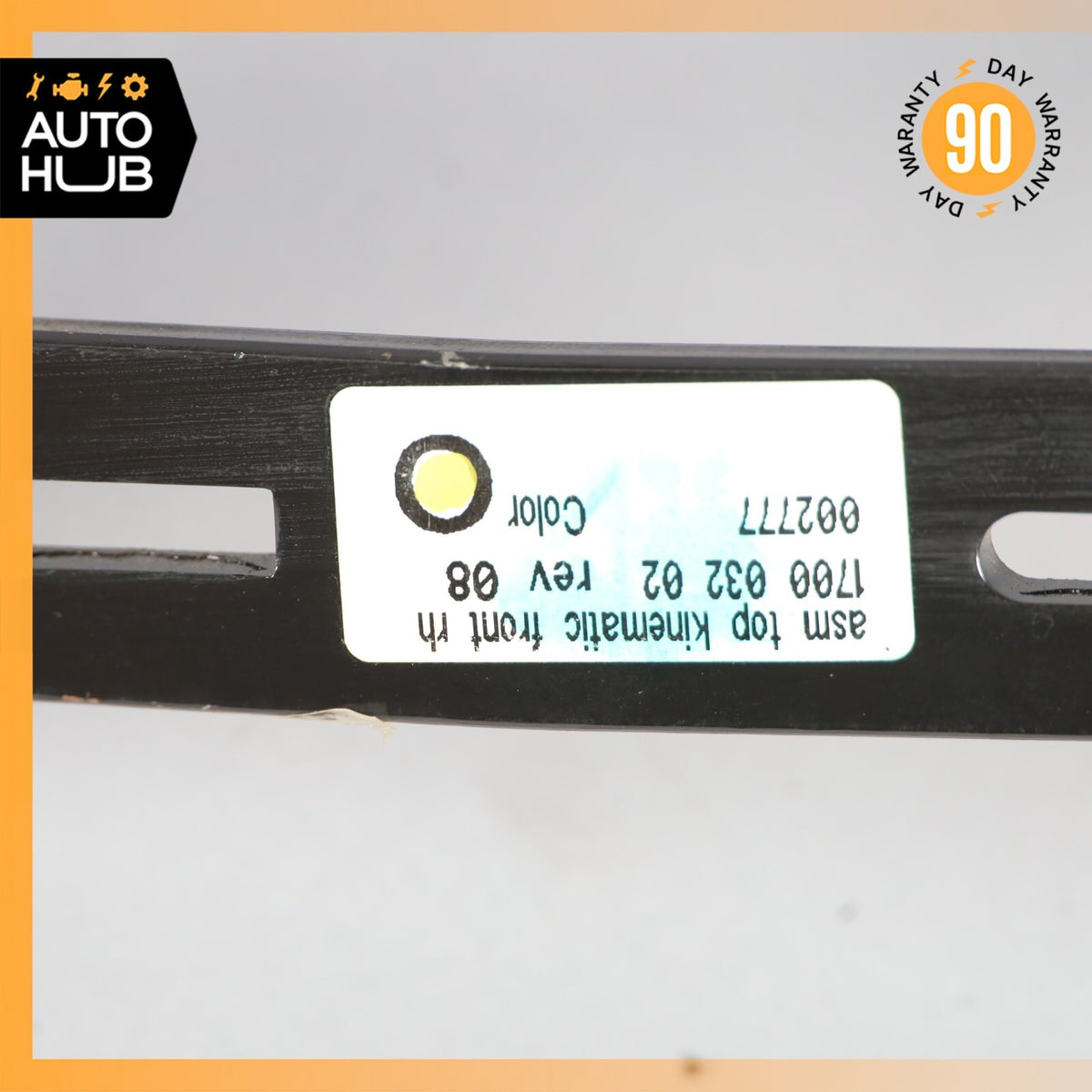 04-09 Cadillac XLR Right Side Convertible Top Hinge Bracket Linkage OEM - photo 5