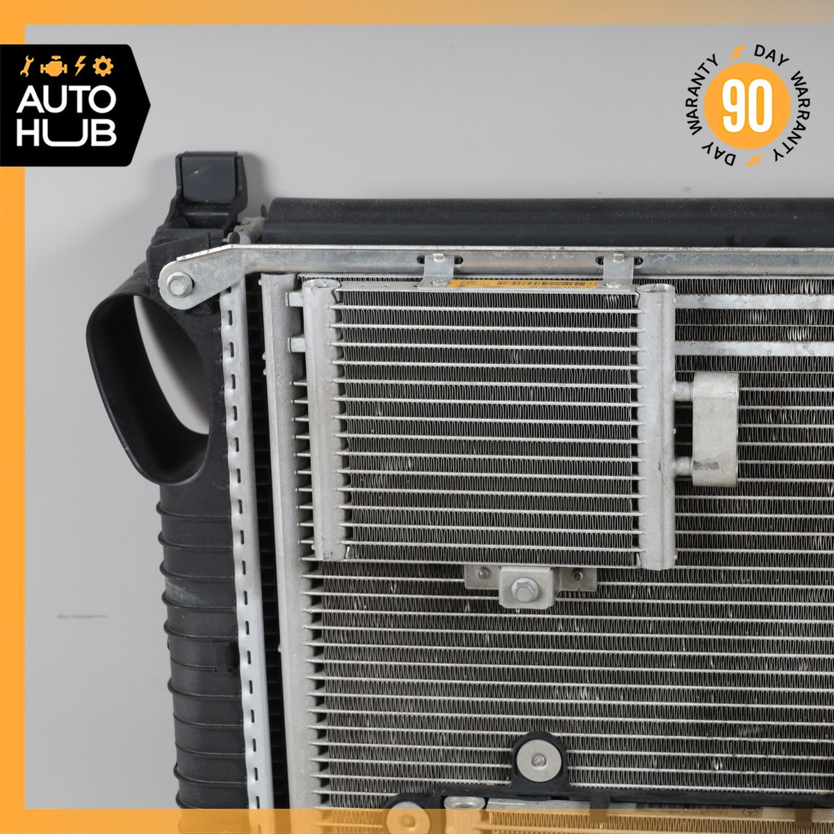 07-12 Mercedes R230 SL550 Engine Cooling Radiator A/C Condensor Oil Cooler OEM - photo 14