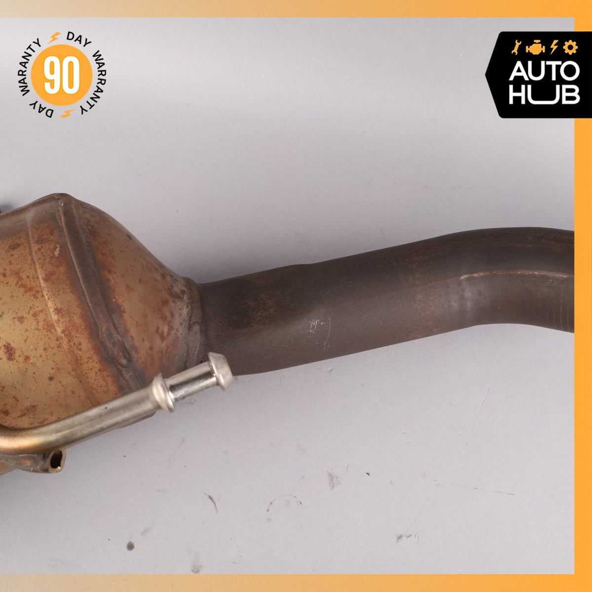 Porsche Cayenne 955 Turbo Rear Engine Exhaust Downpipe Left & Right Side Set OEM - photo 11