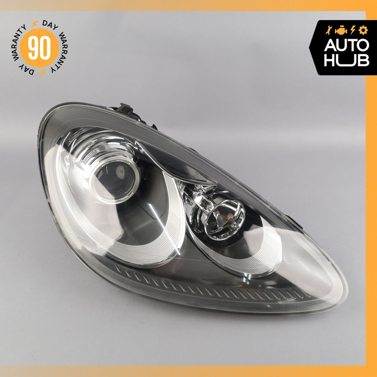 11-14 Porsche Cayenne 958 Right Passenger Side Headlight Lamp Halogen OEM - photo 2