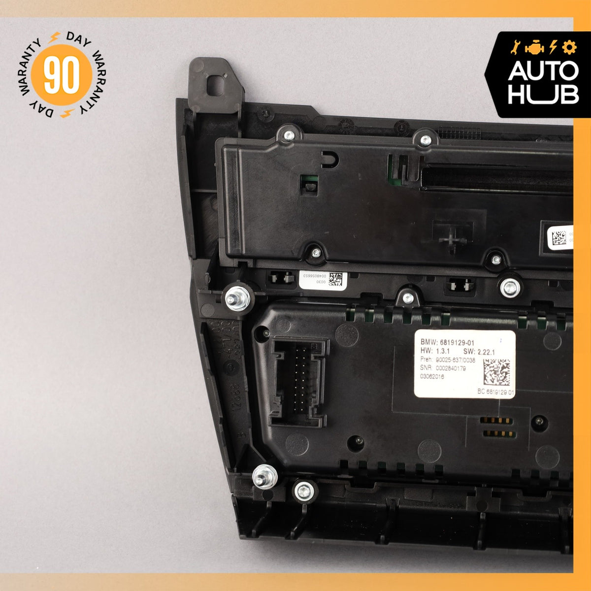 BMW F10 528i 550i 535i AC A/C Automatic Heater Climate Control Switch OEM - photo 10