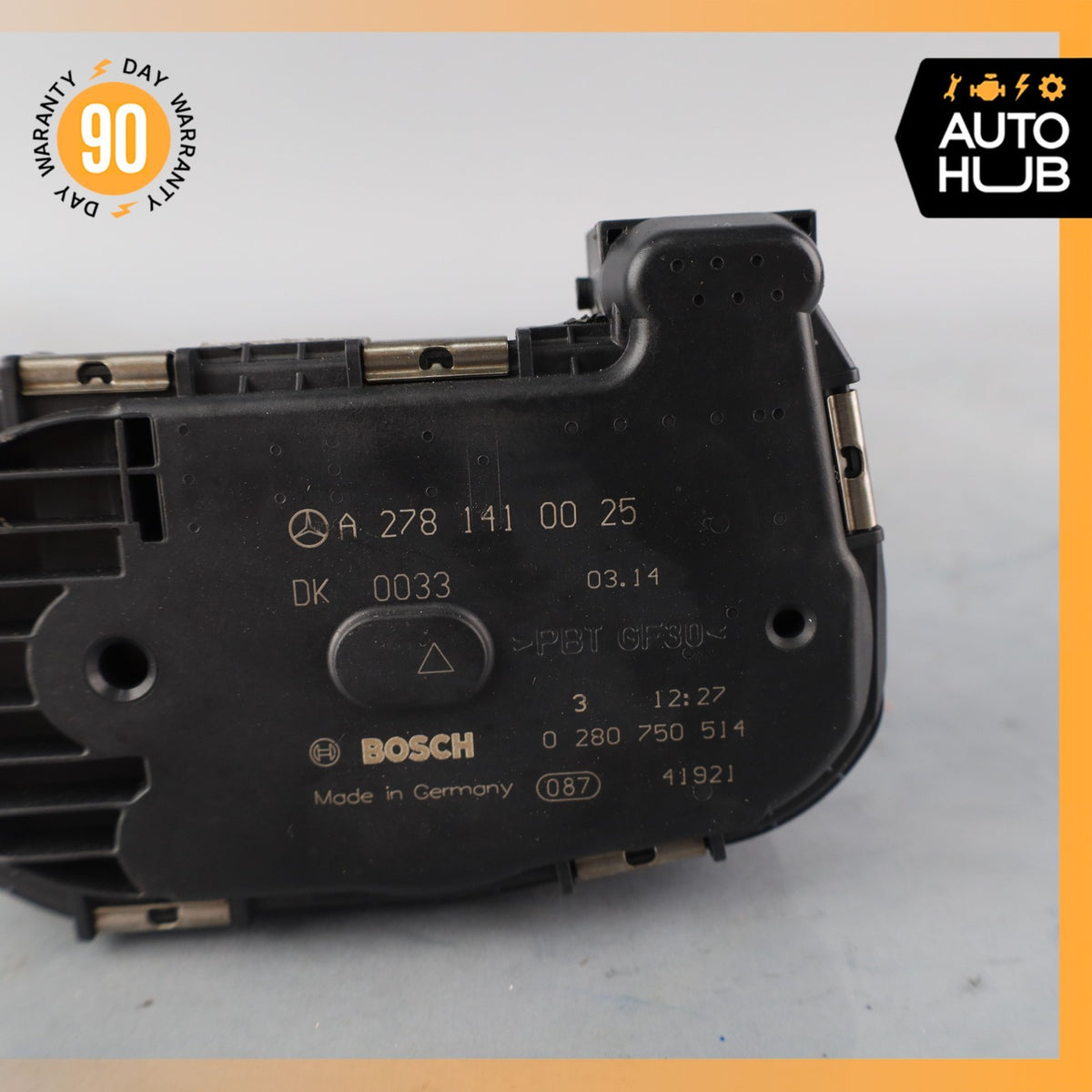 11-20 Mercedes X166 GL550 CL550 E550 SL550 Engine Motor Intake Throttle Body OEM - photo 8