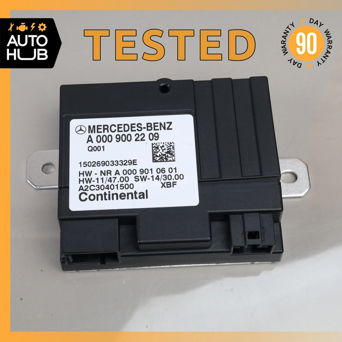 Mercedes W222 S550 Fuel Pump Motor Control Module 0009001505 OEM - photo 1