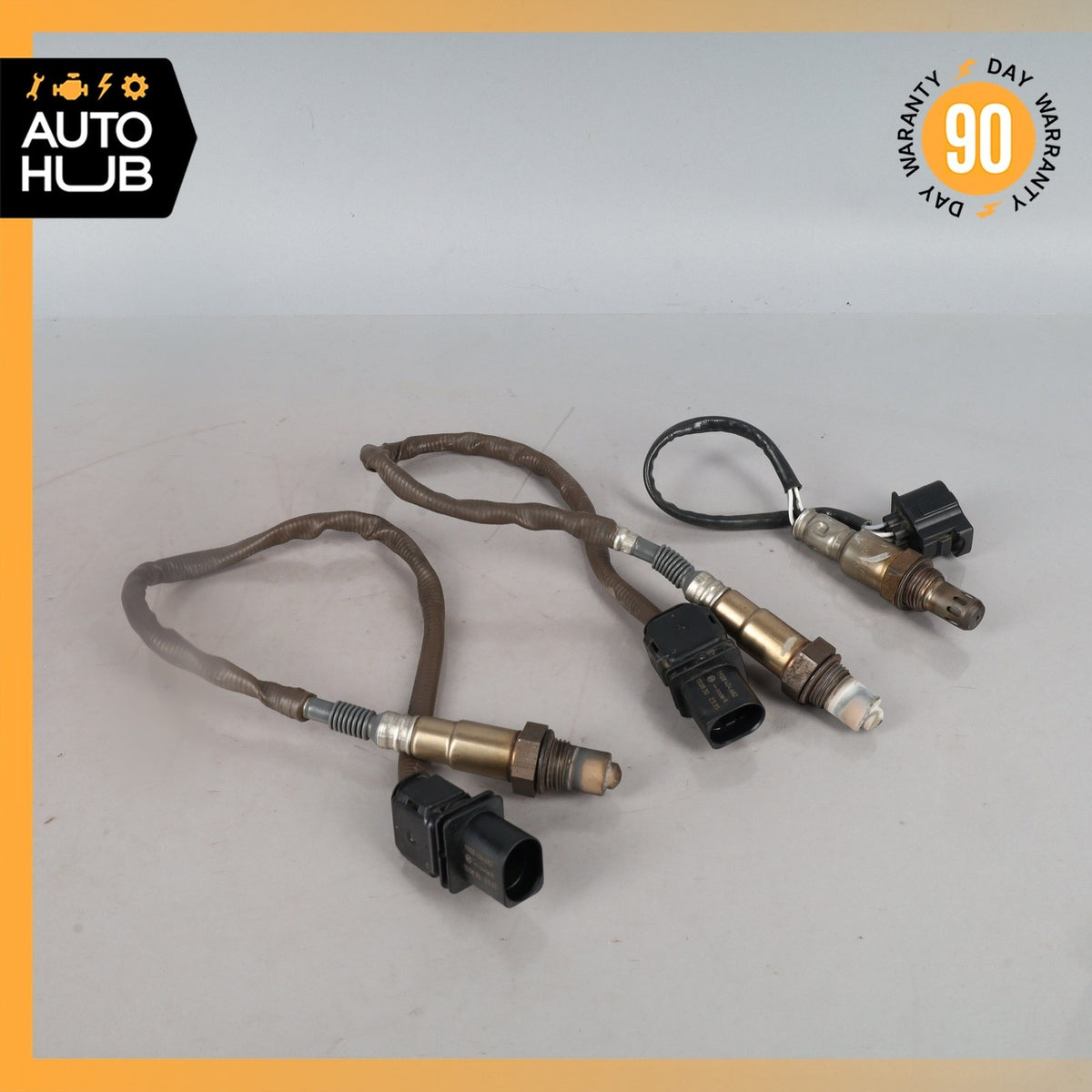 Mercedes W212 E350 CLS550 Oxygen O2 Sensor Lambda Set of 3 OEM 75k - photo 2