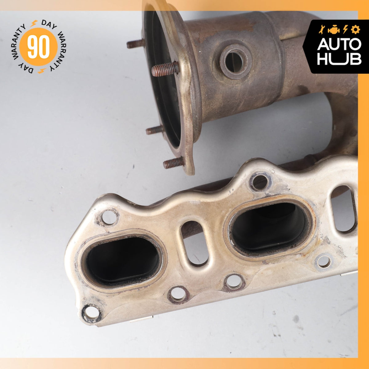 08-14 Porsche Cayenne 958 S GTS 4.8L V8 Exhaust Manifold Set 94811113000 OEM - photo 16