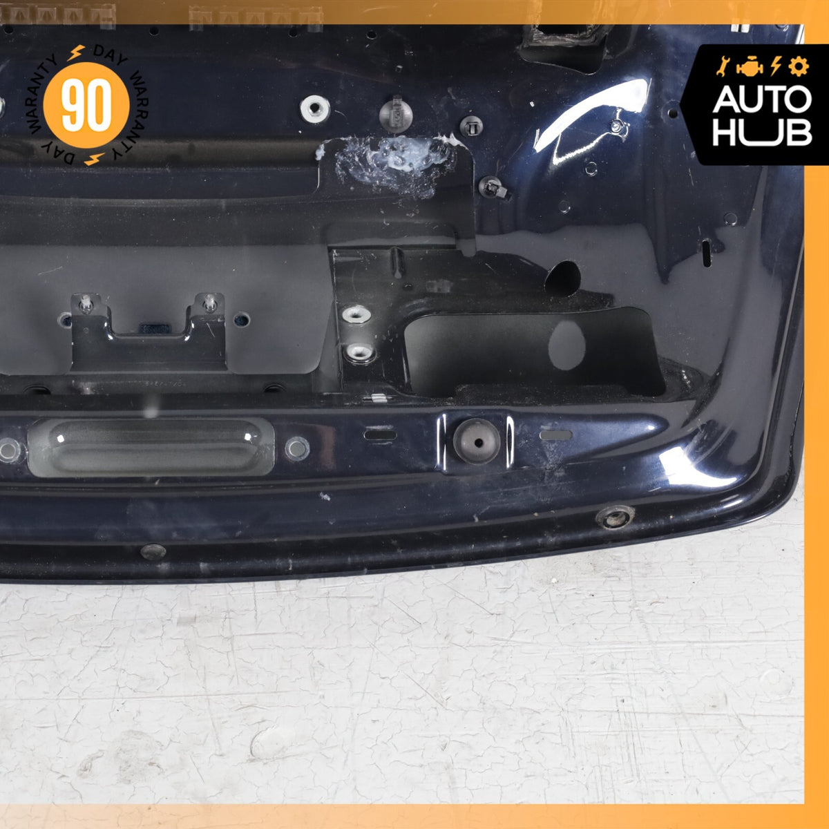 03-10 Bentley Continental GT Coupe Trunk Lid Panel Assembly Blue OEM 65k - photo 13