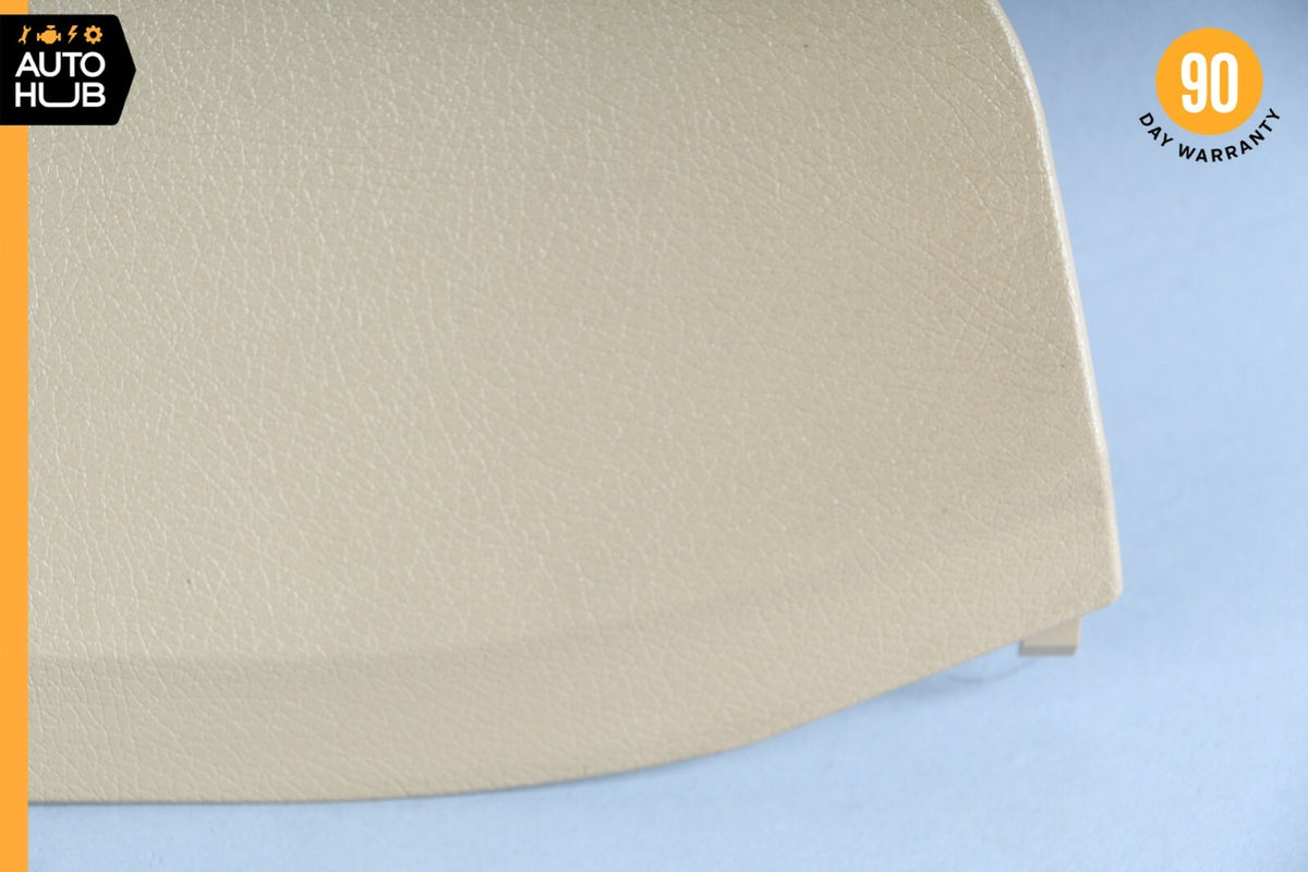 06-09 Mercedes W211 E350 E500 Right Side Dashboard Trim Cover Panel Beige OEM - photo 4
