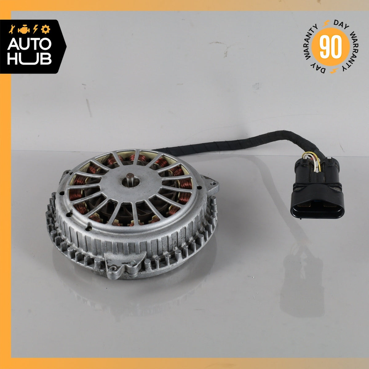 11-18 Porsche Cayenne 958 4.8L Engine Cooling Radiator Fan Motor OEM - photo 2