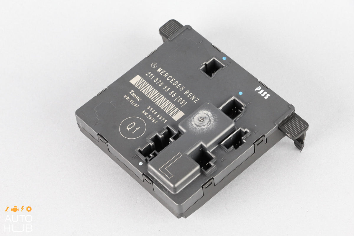 07-09 Mercedes W211 E320 E350 E550 Rear Left Door Control Module 2118703385 OEM - photo 2