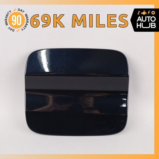 BMW F15 X5 Fuel Gas Tank Filler Neck Door Cover Black 7312316 OEM - photo 1