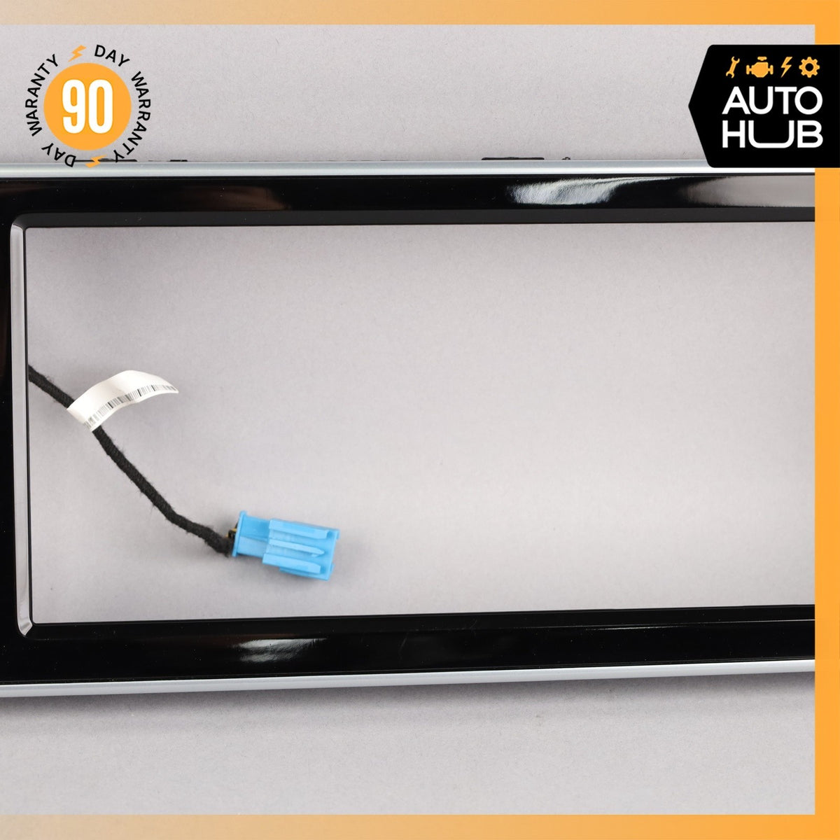 14-17 Mercedes W217 S550 S600 Display Screen Monitor Bezel Trim Assembly OEM 74k - photo 11