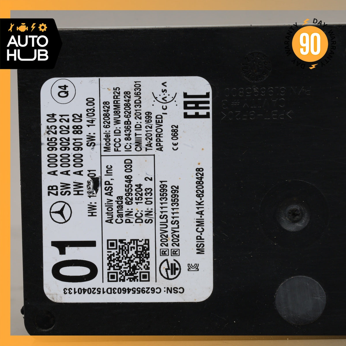 Mercedes W166 ML350 C300 Rear Bumper Blind Spot Radar Distance Sensor Module OEM - photo 5