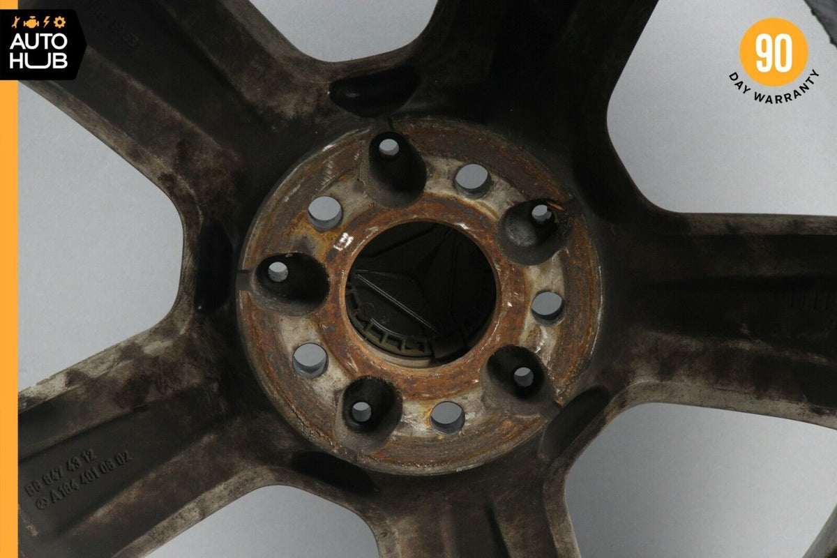 Mercedes X164 GL350 GL320 GL450 8 X 18" R18 Wheel Rim Silver 1644010602 OEM - photo 11