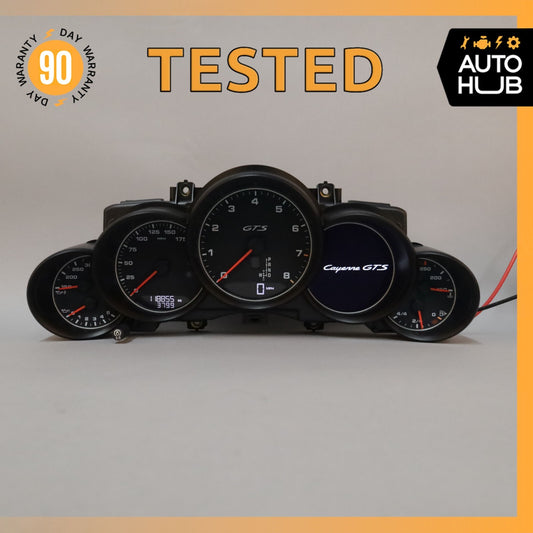 15-16 Porsche Cayenne 958 GTS 3.6L Instrument Speedometer Cluster OEM 118k - photo 1