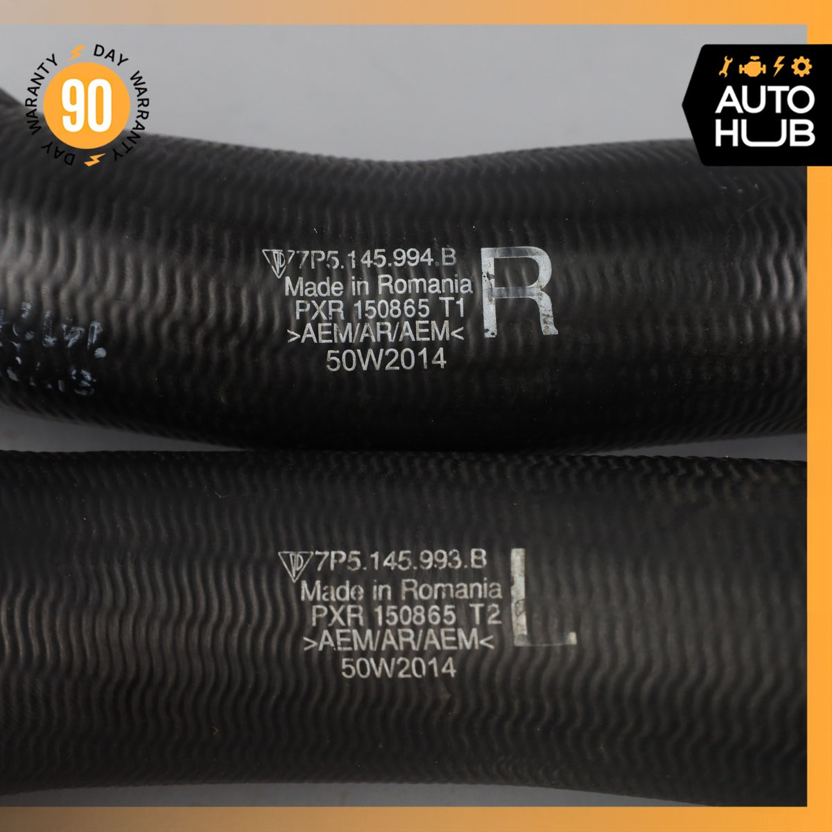 Porsche Cayenne 958 3.6L Engine Left & Right Manifold Pressure Hose Set OEM - photo 10