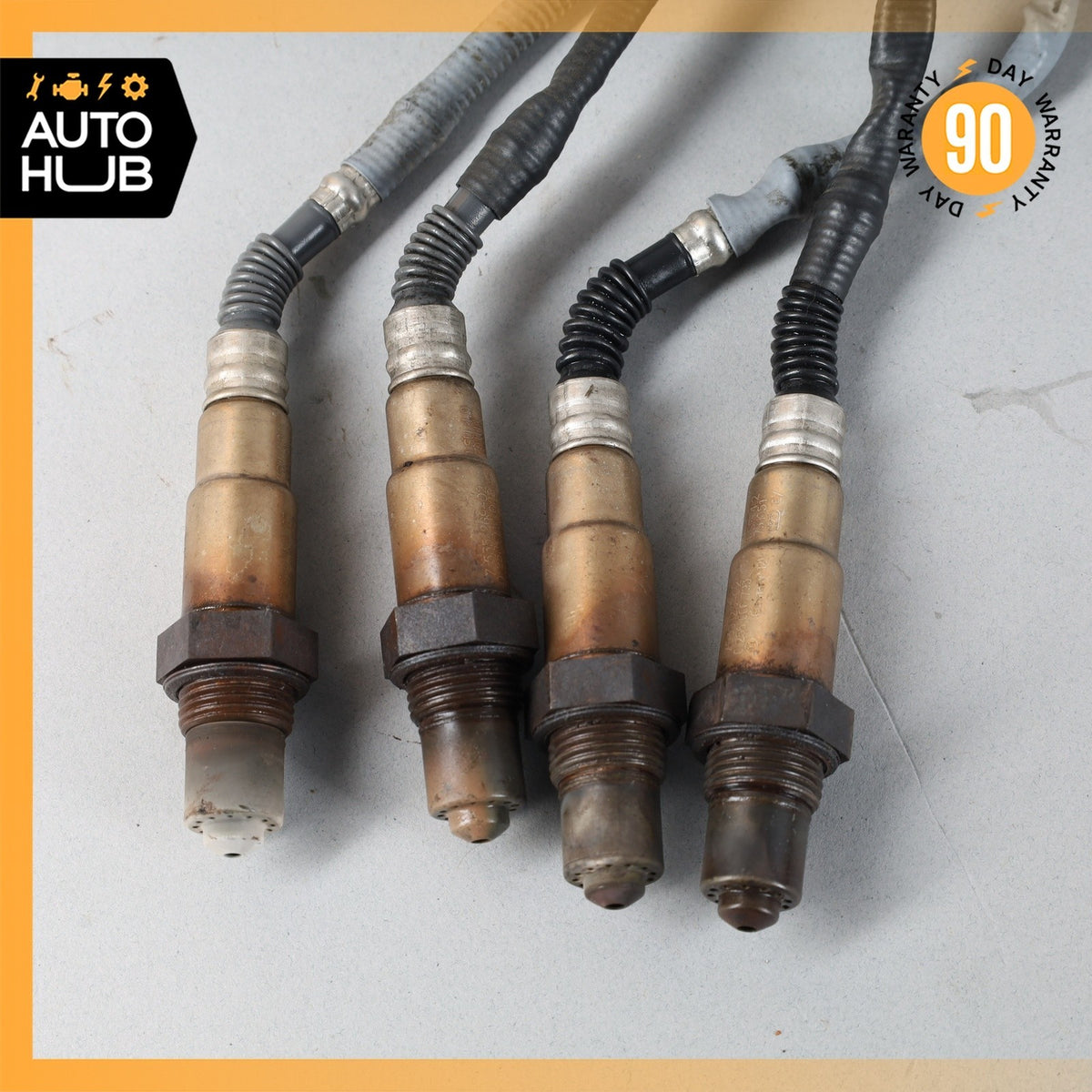 06-10 BMW E60 550i Engine Oxygen O2 Lambda Sensor Set OEM - photo 3